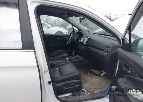 2018 Honda Ridgeline Rtl-T from USA, damaged, VIN 5FPYK3F61JB004837